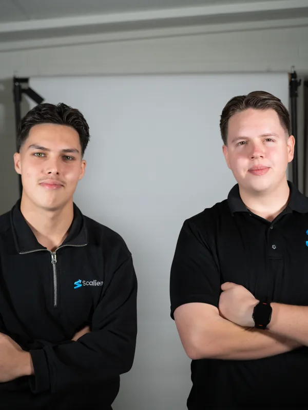 Oscar and Cesar, Scaliency co-founders
